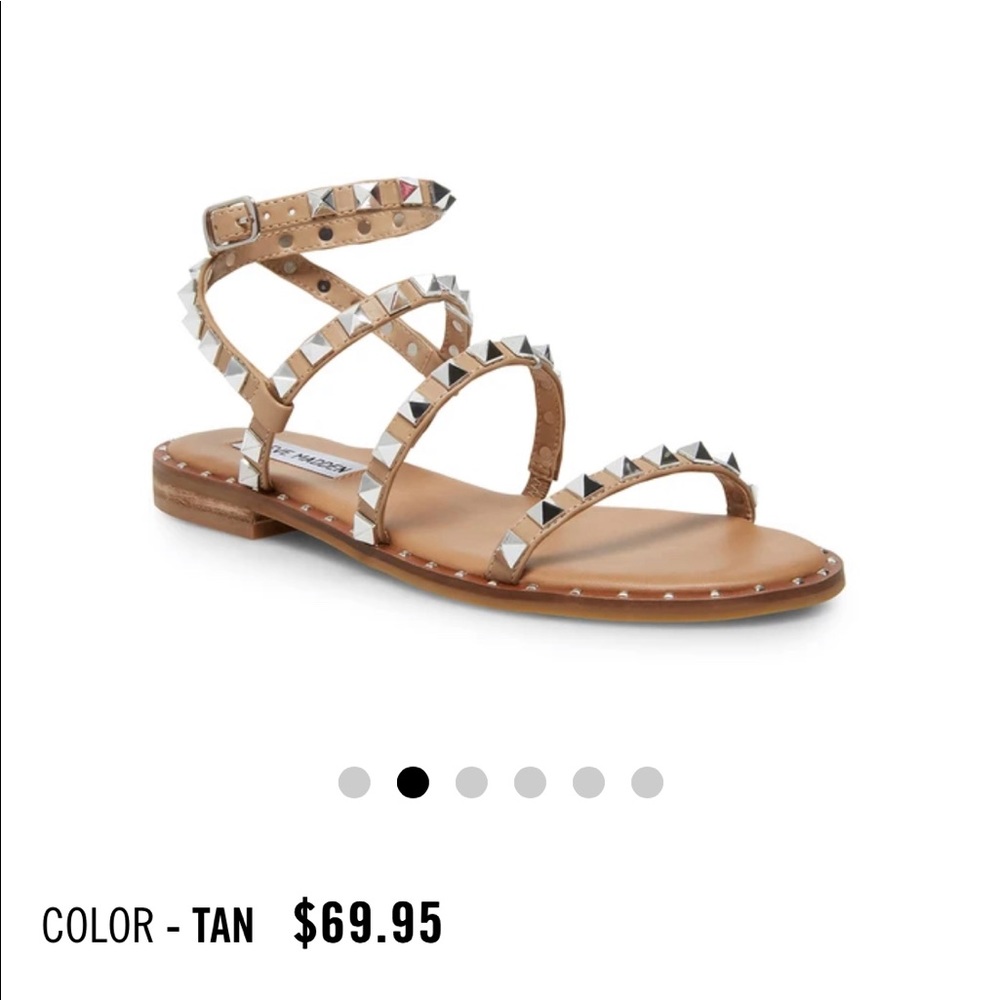NWT Steve Madden Travel Tan Sandals 9.5